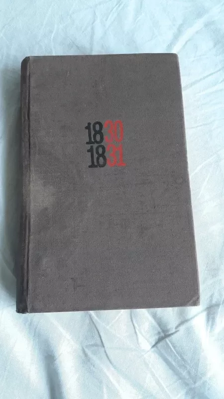 1830-1831 metų sukilimas Lietuvoje - Feliksas Sliesoriūnas, knyga 2