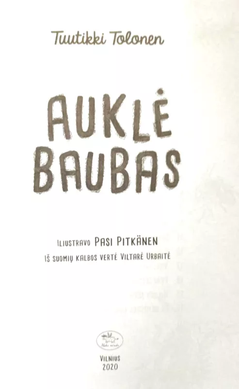 Auklė baubas - Tuutikki Tolonen, knyga 4