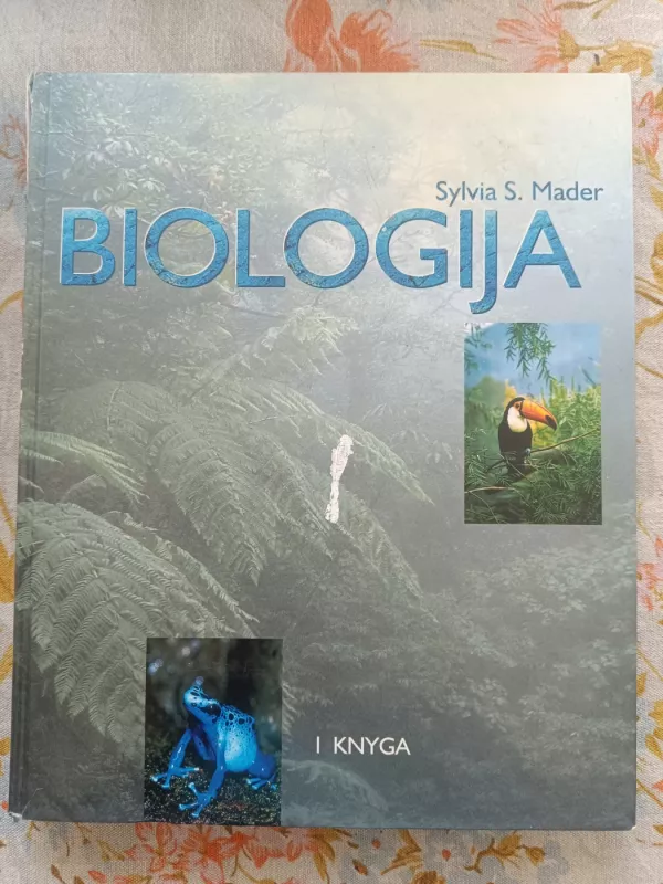 Biologija 1 knyga - Silvia Mader, knyga 2