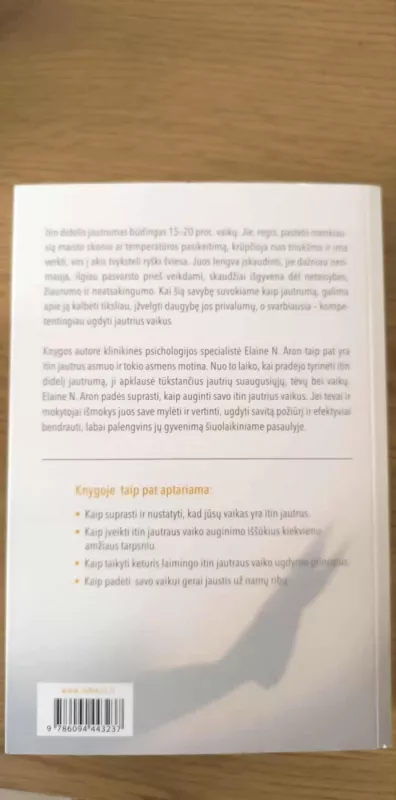 Itin jautrus vaikas - Elaine N. Aron, knyga 3