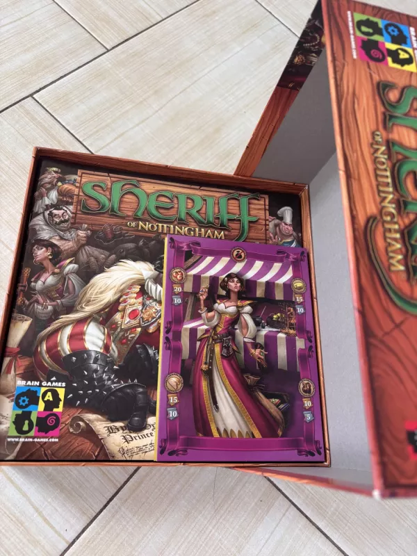 Sheriff of Nottingham - , stalo žaidimas 3