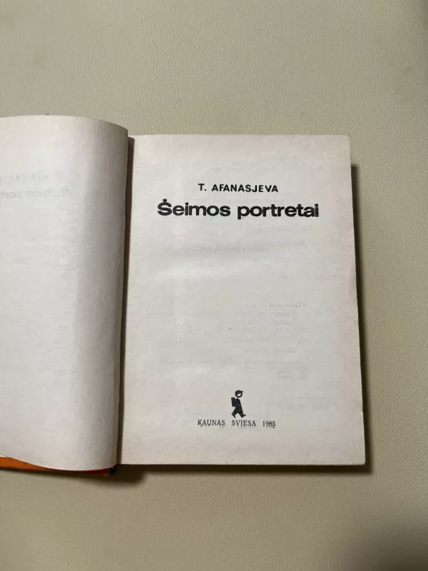 Šeimos portretai - Tamara Afanasjeva, knyga 4