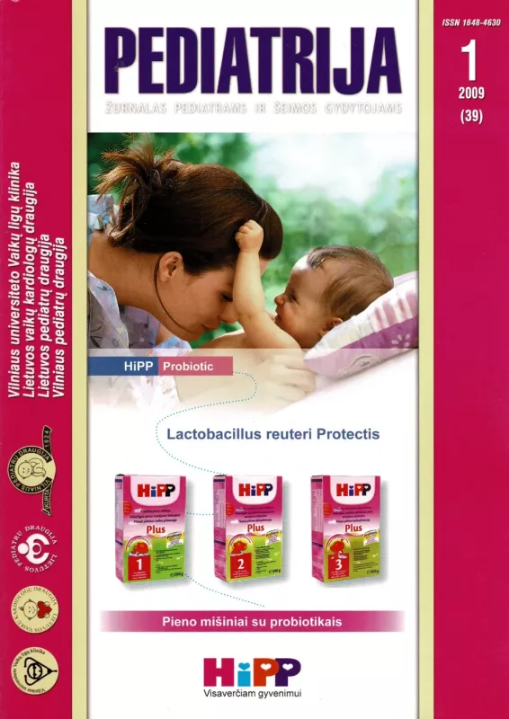 Pediatrija 2009/1 - Rolanda Nemanienė, knyga 2