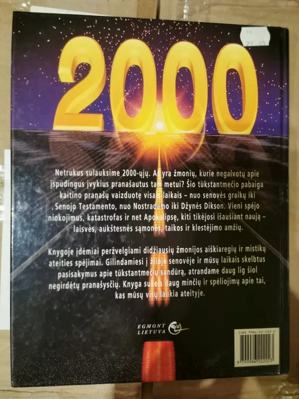 Tūkstantmečio pranašystės - Paul Roland, knyga 6