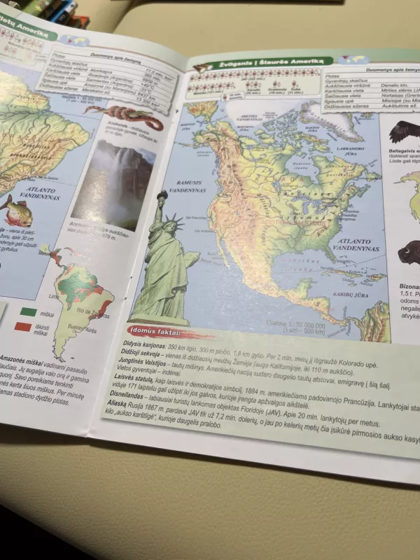 Žemė geografijos atlasas 6 klasei - Rytas Šalna, knyga 3