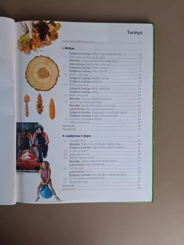 Eureka! 6. Gamtos mokslų vadovėlis. I dalis - Edavrdas Baleišis, Rimvyda Dagienė, Kęstutis grinkevičius, Alvida Lozdienė, Stasė Ustilaitė, knyga 3