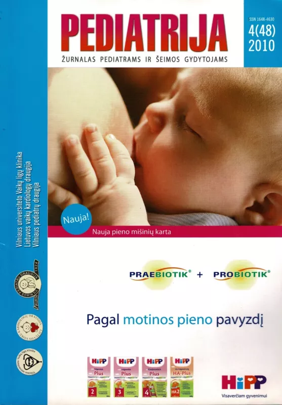 Pediatrija 2010/4 - Akgimantas Raugalė, knyga 2