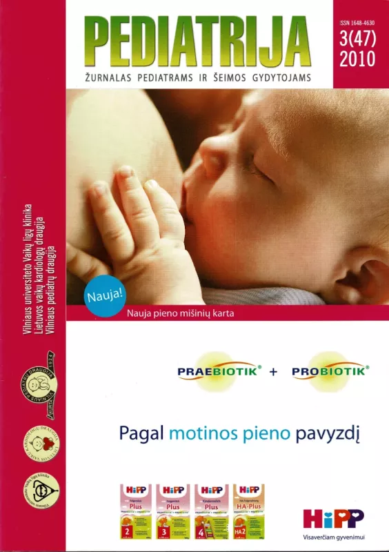 Pediatrija 2010/3 - Indrė Tamkevičiūtė, knyga 2