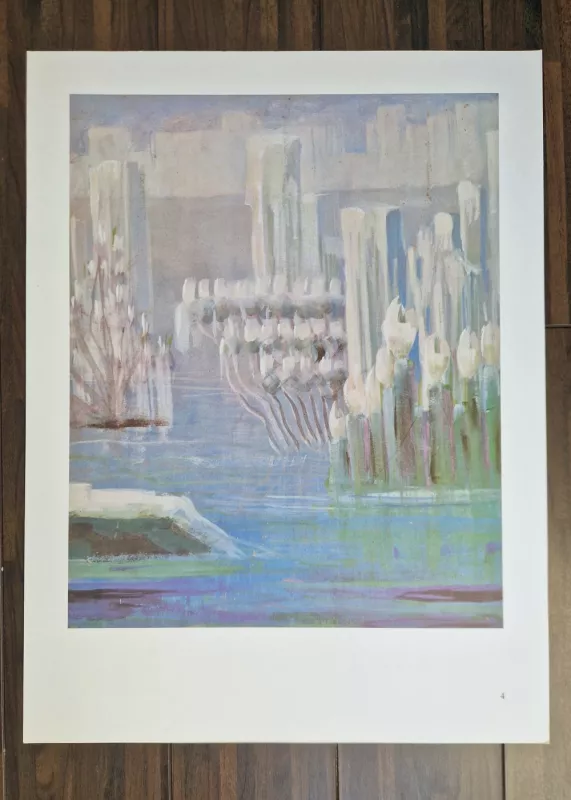 M.K.Čiurlionio reprodukcijų rinkinys - , namai ir interjeras 5