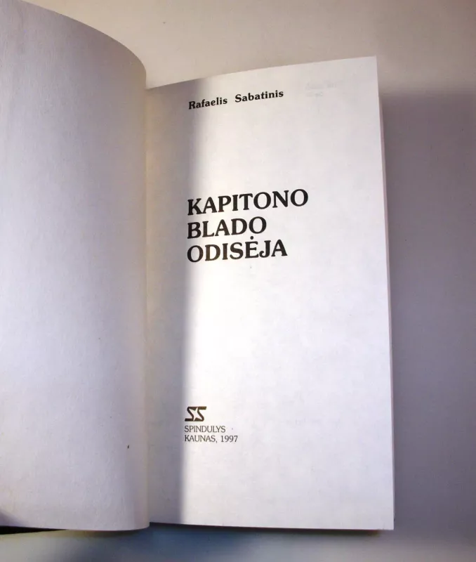 Kapitono Blado odisėja - Rafaelis Sabatinis, knyga 5
