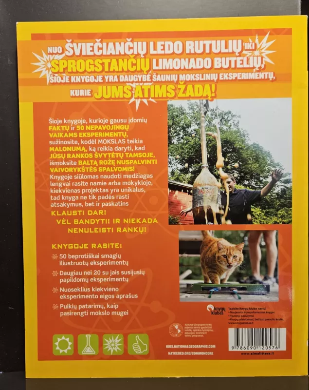 Išbandyk. 50 smagių eksperimentų pašėlusiems mokslininkams - Karen Romano Young, knyga 3