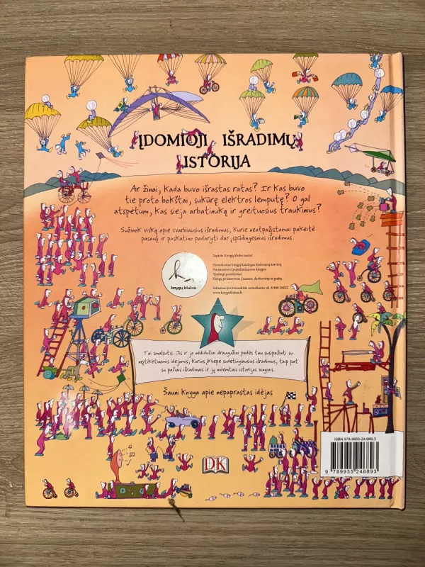 Įdomioji išradimų istorija - Niki Foreman, knyga 3