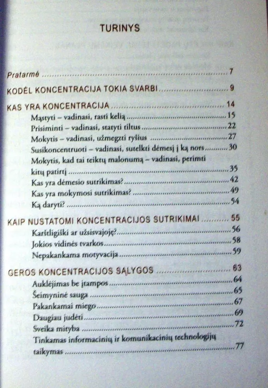 Koncentracija: kaip tėvai galėtų padėti savo vaikams - Petra Thorbrietz, knyga 6