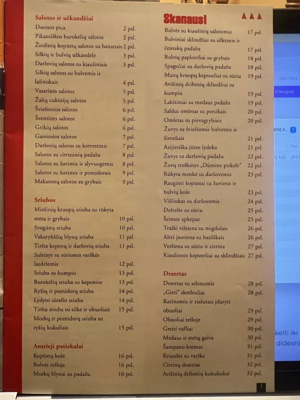 pietūs per pusvalandį Darbžtuolė 2001/8 - Redaktorė Violeta Barysienė, knyga 3