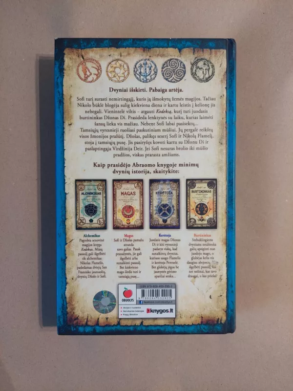 Raganius. Nemirtingojo Nikolo Flamelio paslaptys - Michael Scott, knyga 3