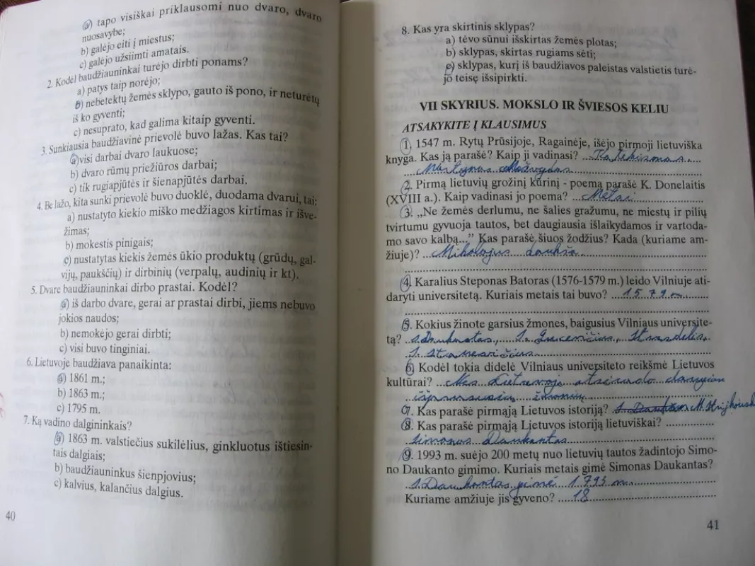 Lietuvos istorijos užduotys V klasei - Viktoras Jakimavičius, knyga 4