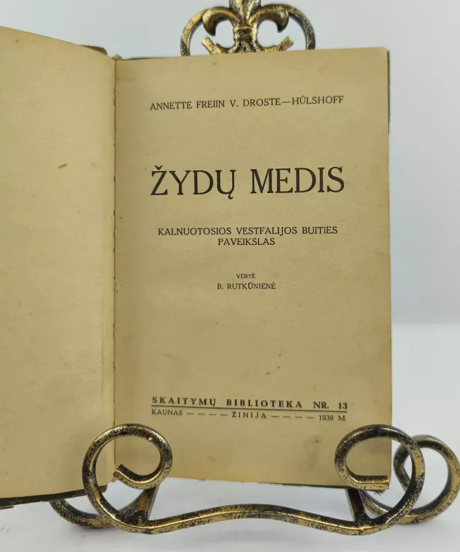 Žydų medis 1939m. - Annette Freiin V. Droste - Hulshoff, knyga 2