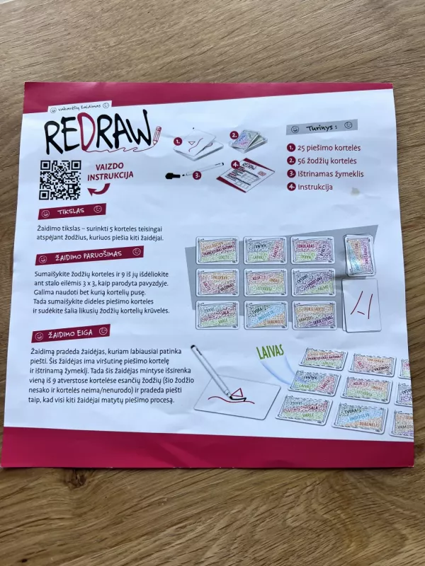 Redraw - , stalo žaidimas 3