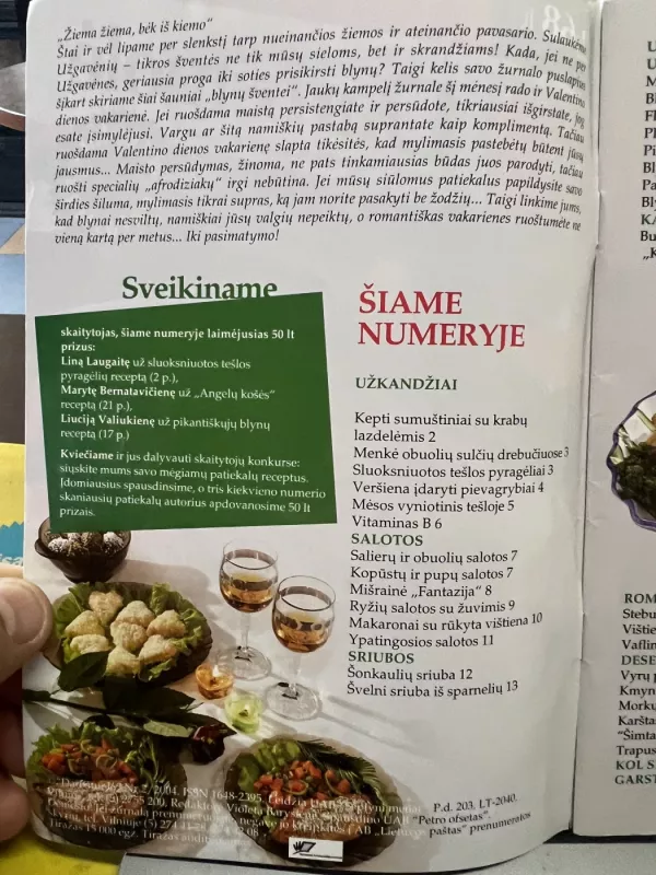 Darbštuolė 2004/2 - Redaktorė Violeta Barysienė, knyga 3