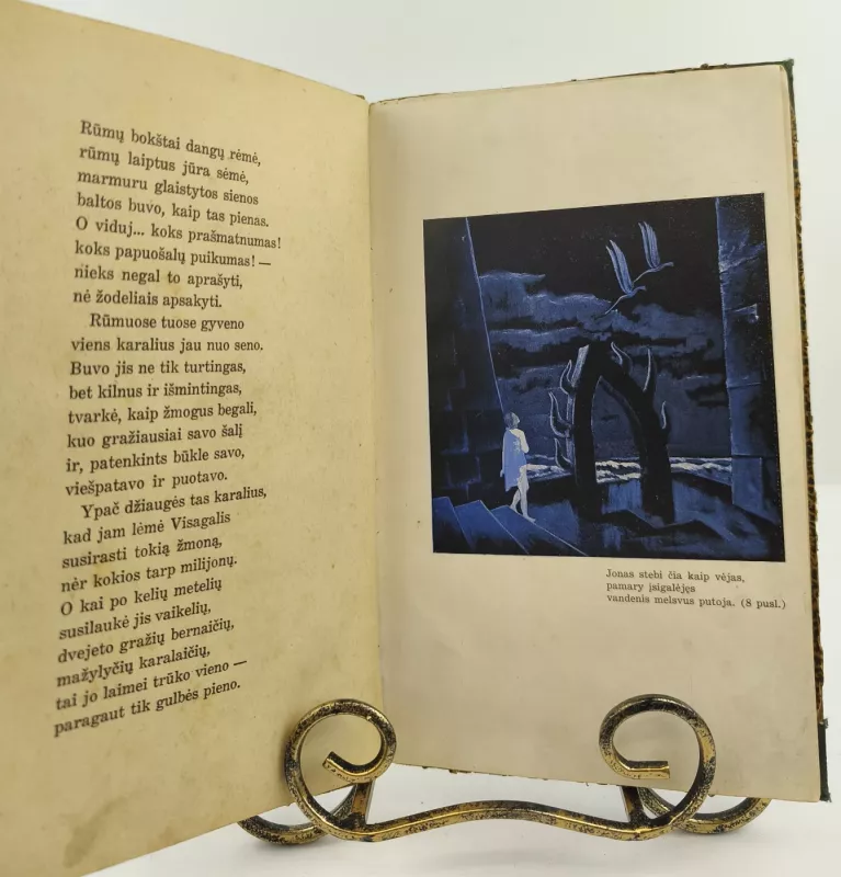 Karalaitis Jonas Kvailutis ir Paukštelis Auksasparnis 1933m. - A. Busilas, knyga 2