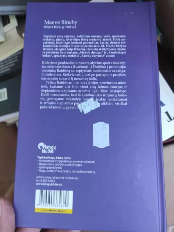 Alyvinis autousiukas - Maeve Binchy, knyga 3