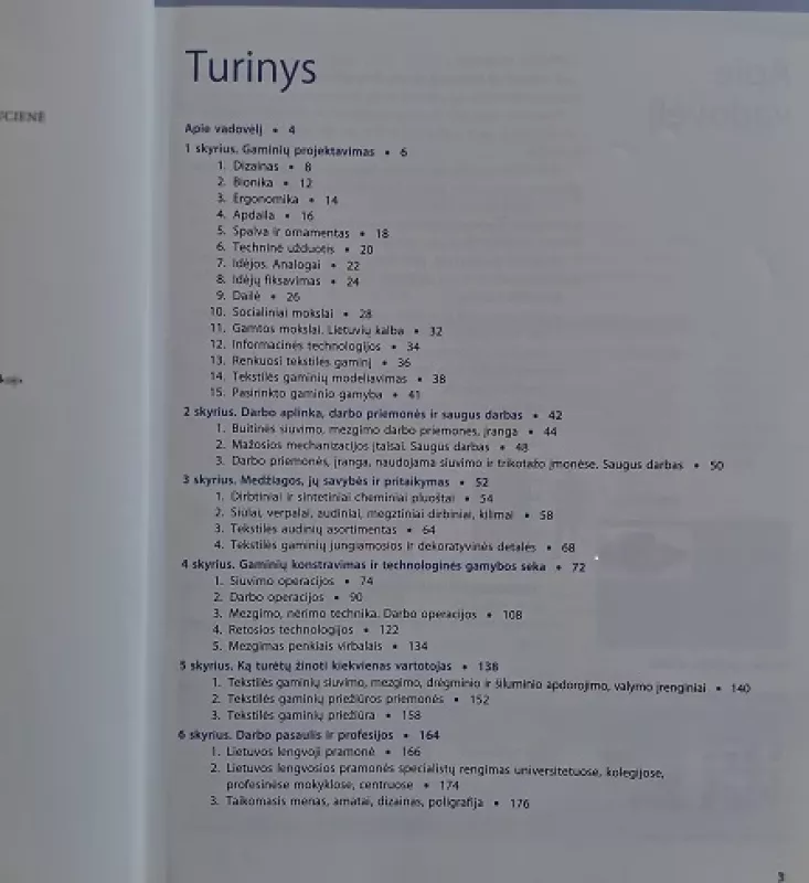 Tekstilė. Technologijų vadovėlis 7-10 klasei (serija „Šok“) - Alvyda Pacevičiūtė, knyga 3