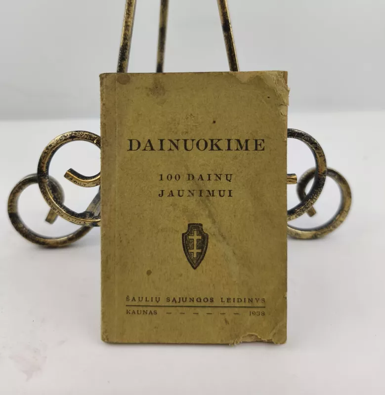 Dainuokime. 100 dainų jaunimui 1938m. - Aautorių kolektyvas, knyga 4