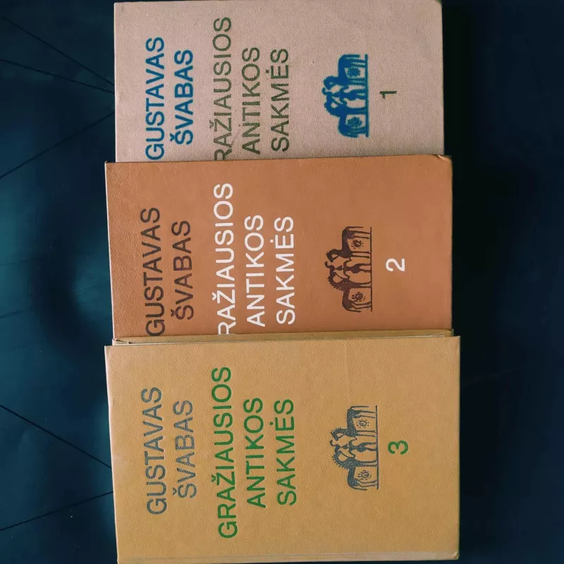 Gražiausios antikos sakmės (3 dalys) - Gustavas Švabas, knyga 4