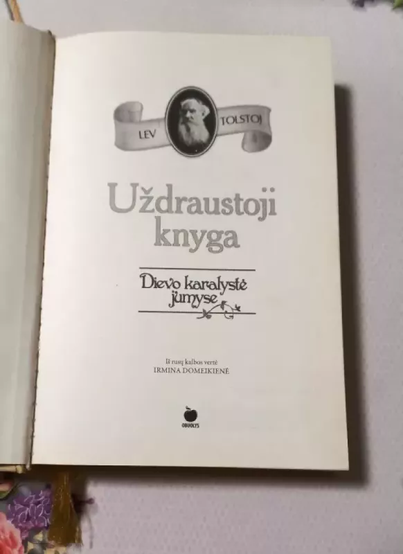 Uždraustoji knyga - Lev Tolstoj, knyga 3