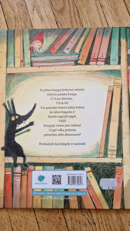 Vilkas, kuris iškrito iš knygos - Thierry Robberecht, knyga 3