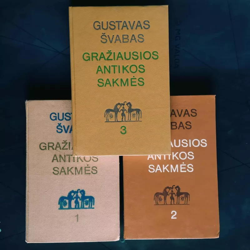 Gražiausios antikos sakmės (3 dalys) - Gustavas Švabas, knyga 3