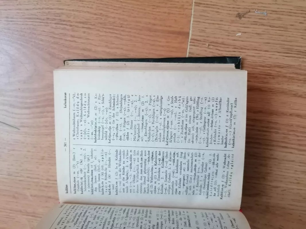 Lietuviškai vokiškas žodynas - K. Fulst, A.  Scholz, J.  Talmantas, J.  Paškevičius, knyga 4