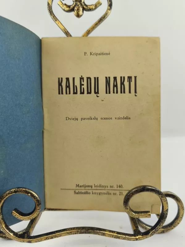 Kalėdų naktį 1936m. - P. Kripaitienė, knyga 4