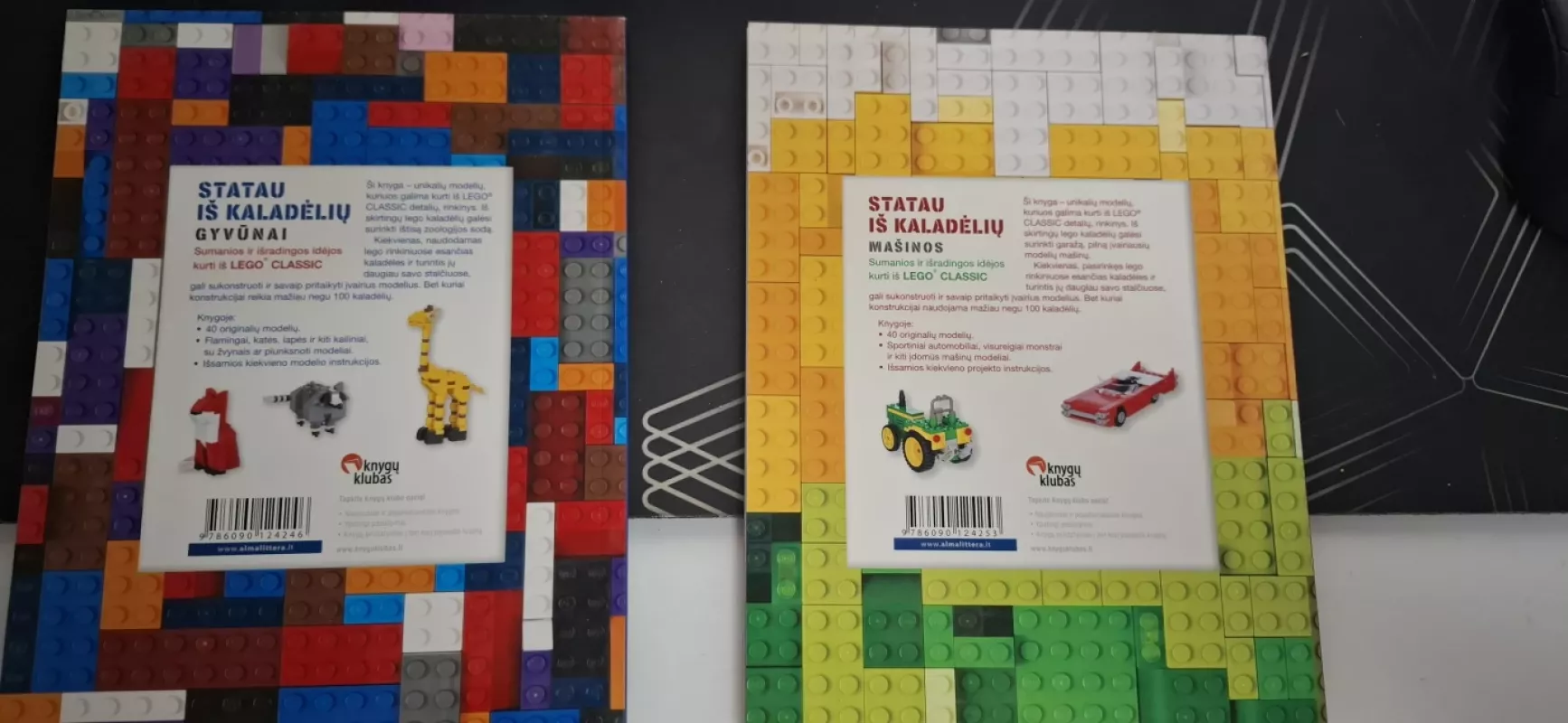 Statau iš kaladėlių gyvūnai/mašinos - Warren Elsmore, knyga 2