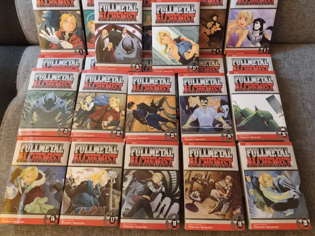 Fullmetal alchemist 1- 27 (complete) manga anglų k - Hiromu Arakawa, knyga 3