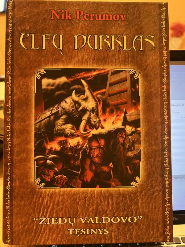 Elfų durklas  "Žiedų valdovo tęsinys" - Nik Perumov, knyga 2