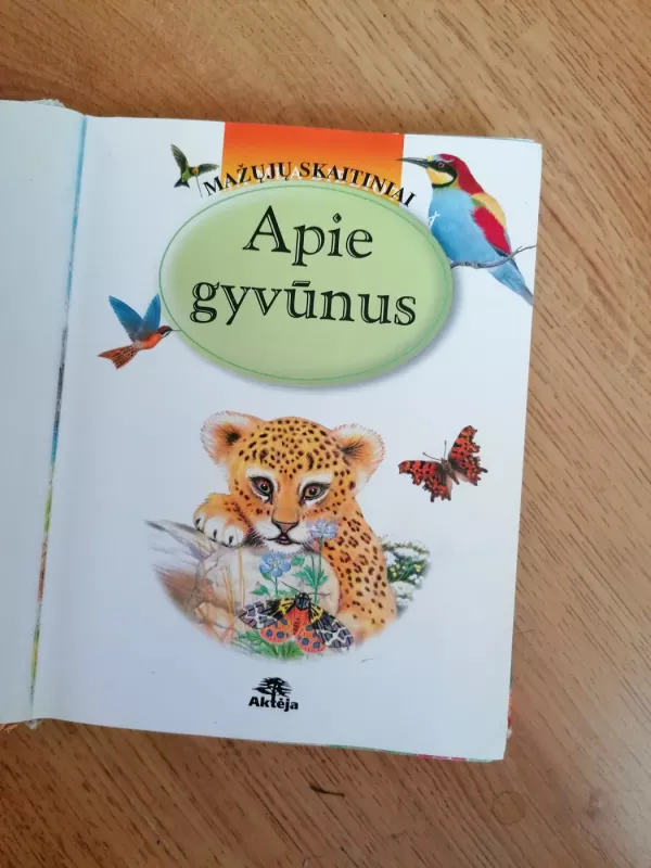 Apie gyvūnus. Mažųjų skaitiniai - Alfonsas Zdanavičius, knyga 6