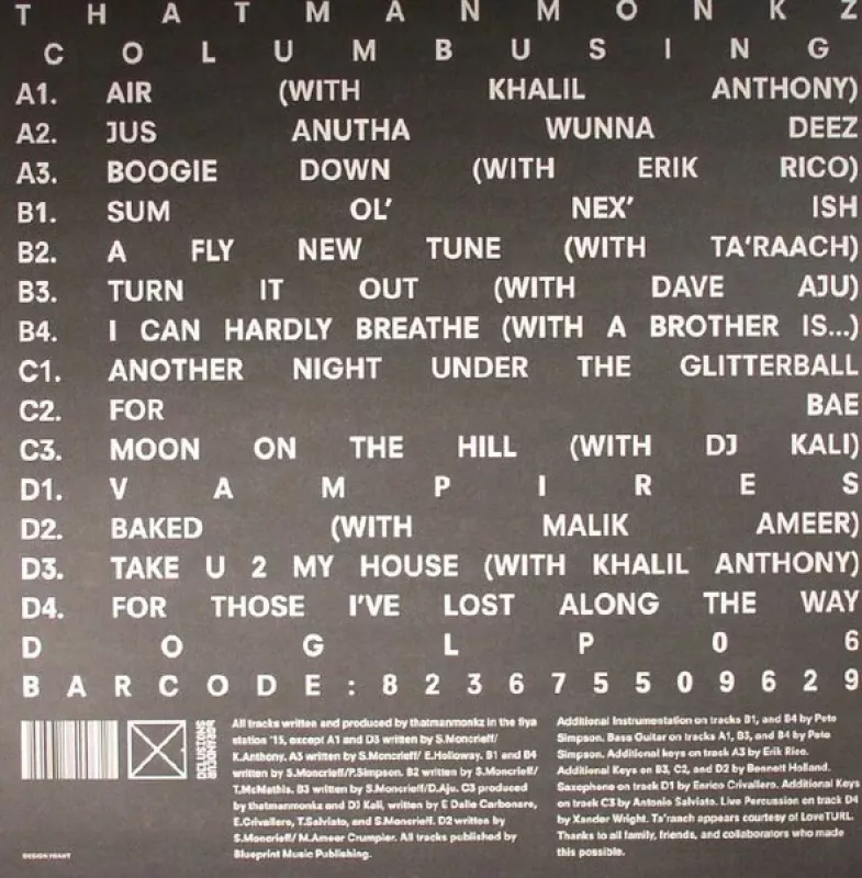 thatmanmonkz* - Columbusing - thatmanmonkz*, plokštelė 3