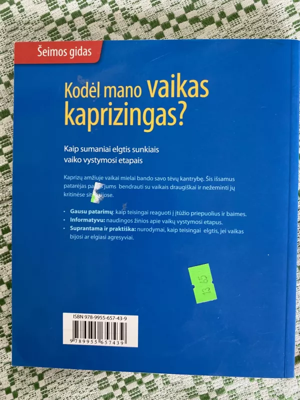 Kodėl mano vaikas kaprizingas? - Angelika Tiefenbacher, knyga 4