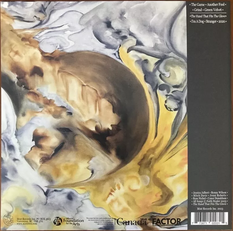 Faith Healer - The Hand That Fits The Glove - Faith Healer , plokštelė 2