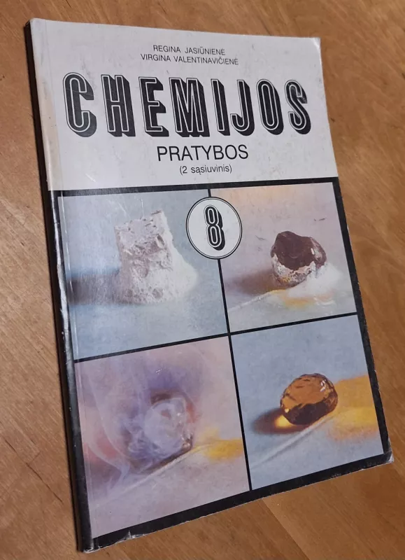 Chemijos pratybos 8 (2sąsiuvinis) - R. Jasiūnienė, knyga 2