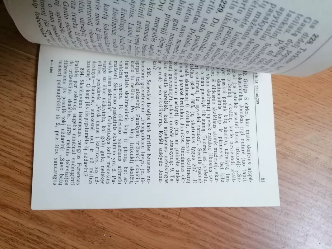 Matematiniai galvosūkiai - Aleksandras Baltrūnas, knyga 5