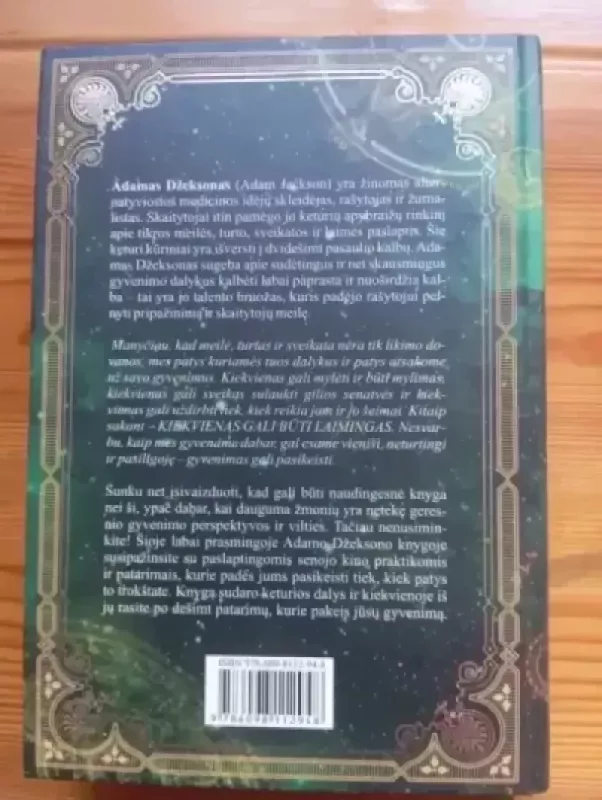 Didžiosios meilės, turto, sveikatos ir laimės paslaptys - Jackson Adam J., knyga 3