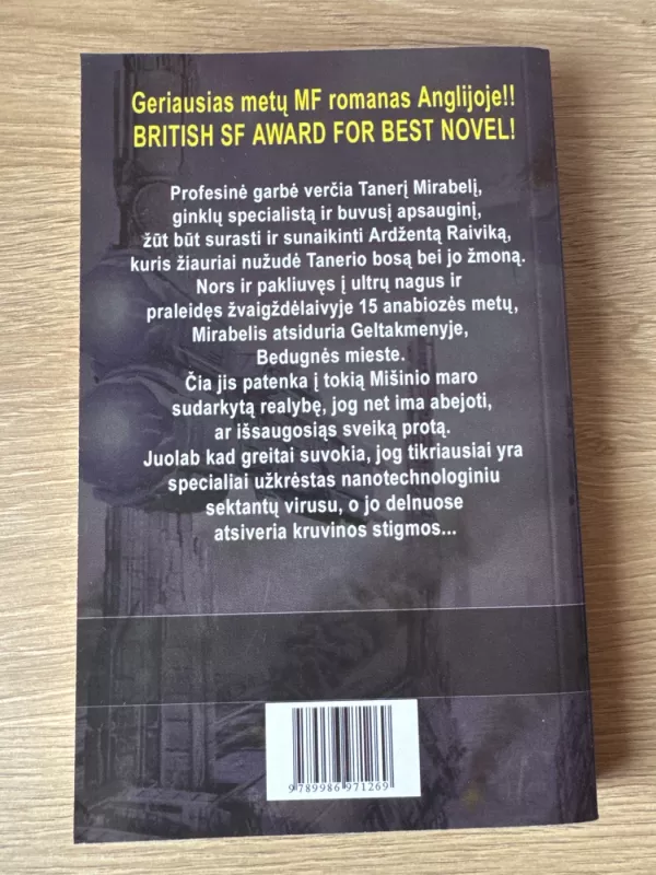 Bedugnės miestas (2 dalis) - Alastair Reynolds, knyga 3