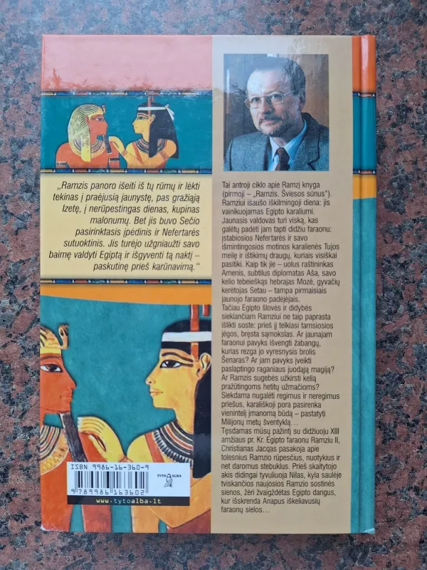 Ramzis Milijonų metų šventykla - Christian Jacq, knyga 3