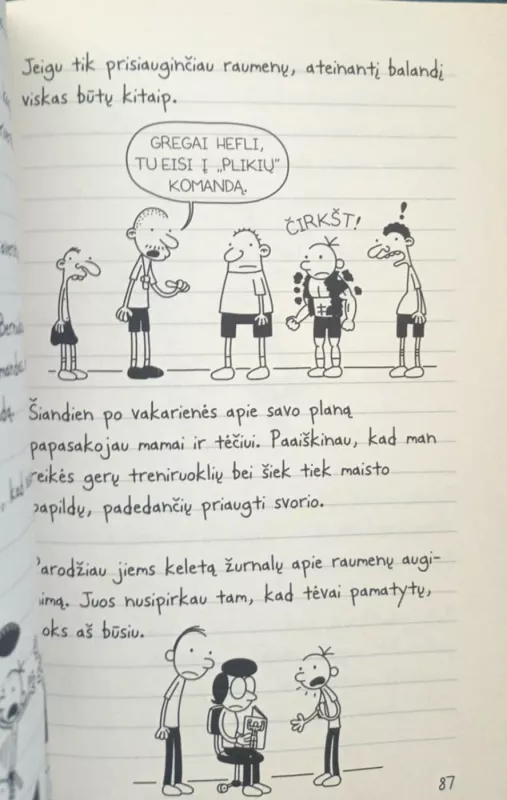 Nevykėlio dienoraštis 1 - Jeff Kinney, knyga 5