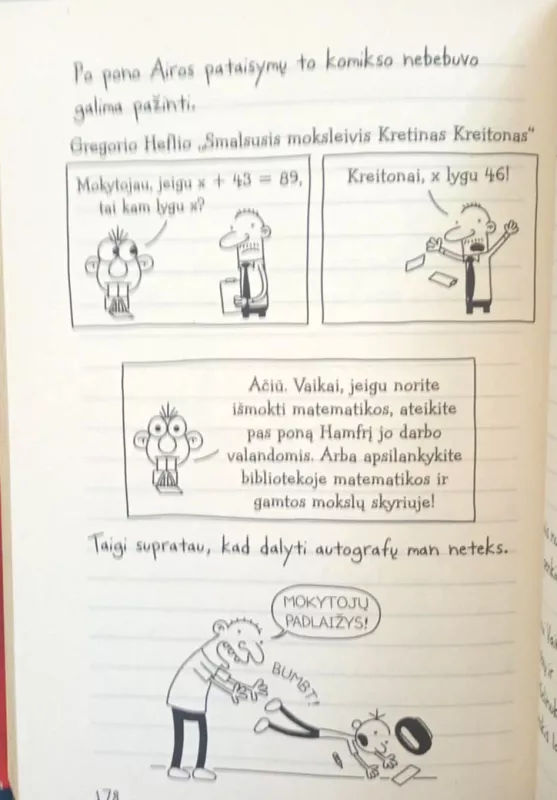 Nevykėlio dienoraštis 1 - Jeff Kinney, knyga 6