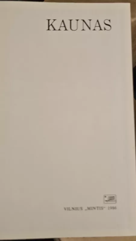 Kaunas - Ramutė Macienė, knyga 3