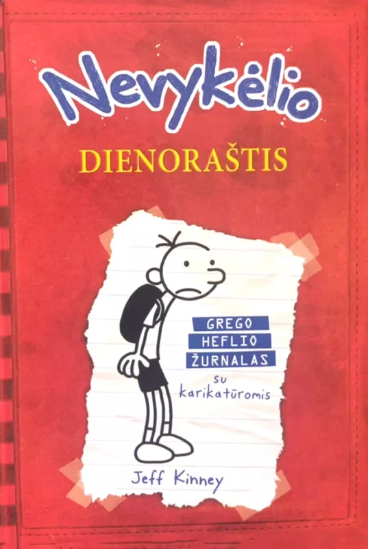 Nevykėlio dienoraštis 1 - Jeff Kinney, knyga 2