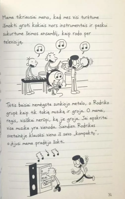 Nevykėlio dienoraštis 1 - Jeff Kinney, knyga 4